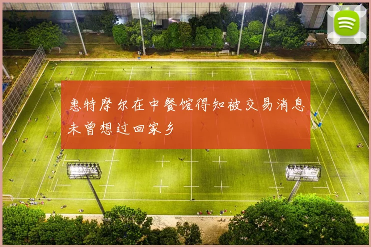 惠特摩尔在中餐馆得知被交易消息未曾想过回家乡