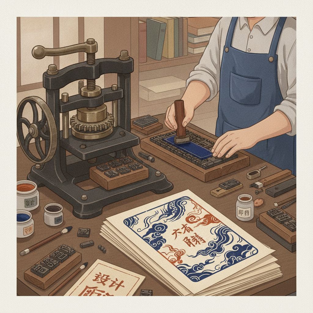 传统印刷技术的艺术魅力